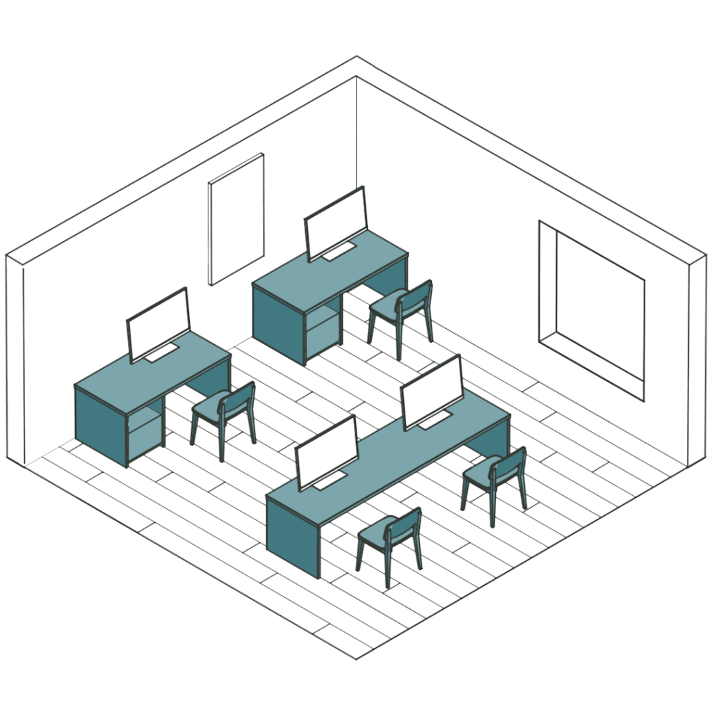 Private office illustration