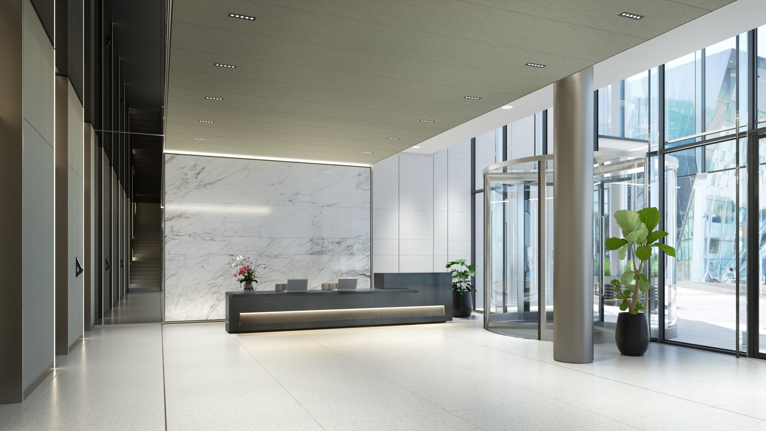 One Grand Canal Square Reception Space