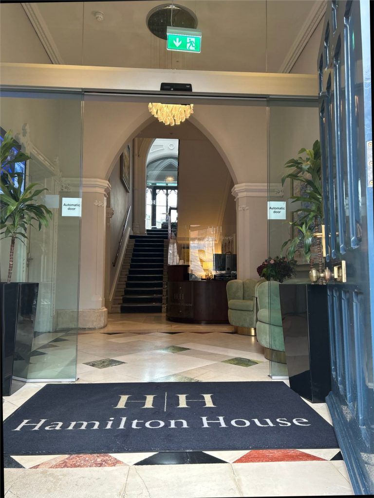 Hamilton House Reception