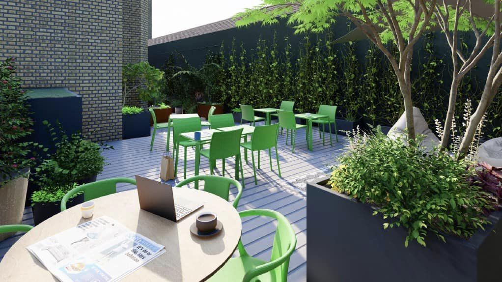 Office Suites Club, Harcourt, Outdoor space